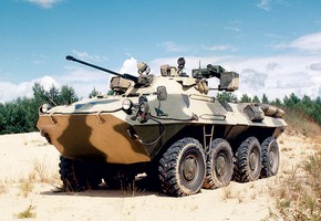 БТР-90 ГАЗ 5923 Боевая колёсная плавающая бронемашина  